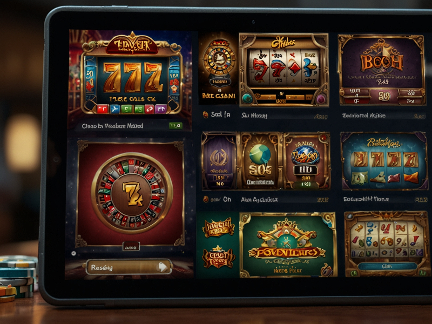 Games promotion banner